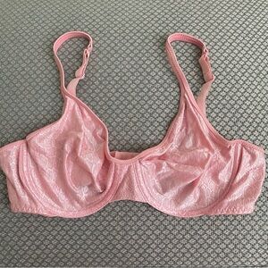 Peach animal print bra 38C